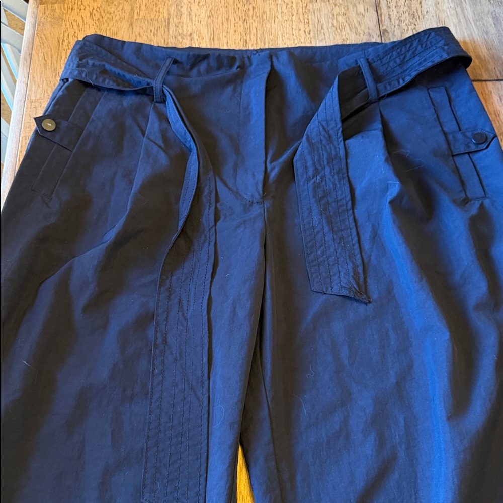 Zara Track style Black Pants - Picture 6 of 8